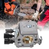 Carburetor Carb Reliable Wear Resistant Aluminum Chainsaw Carburetor Replacement for