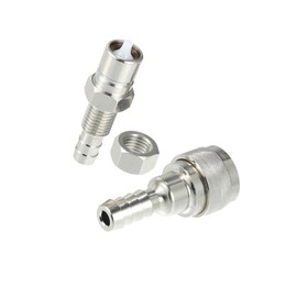 INFINAUTO 5/16" Boat Fuel Connector Male Female and Locking Nut for Tohatsu for Nissan 2/4-Stroke Outboard 5-90HP Engine/Marine Boat Motor Fuel Tank Connector/Stylish Design