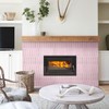 Commomy Thicker Pink Peel and Stick Backsplash - 10 pcs