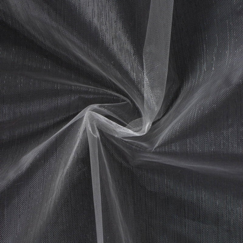 Tableclothsfactory 10 Pack | Silver Sheer Organza Decorative Dinner Table