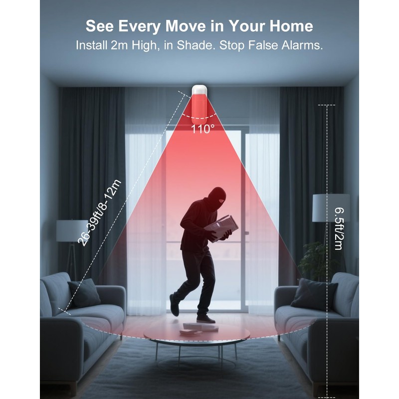 WiFi Wireless Home Security System - Smart Home & Business