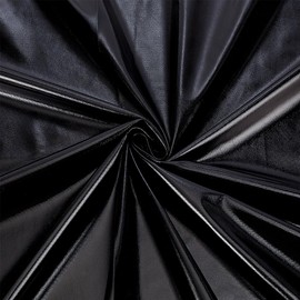 MAYJOYDIY Black Sparkly Hologram Spandex Fabric 1m×150cm Shiny Spandex Stretch Fabric for DIY Christmas Crafting and Sewing Costume Stage Perfomance Clothing Party Decor