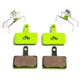 Clarks Cycle Systems E-VRS E-Bike Disc Brake Pads, Semi-Metallic, E-VRS811 Compatible with Clarks/Tektro/Shimano/TRP, 2 Pairs (4pcs)