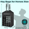 Hay Bags for Horses, 2PCS Slow Feed Hay Bags for