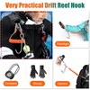 Pluzluce Scuba Diving Reef Double Hook, Drift Safety Telescopic Spring