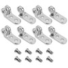 OTOTEC 4 Pairs Glasses Hinge Universal 3mm Glasses Temple Frame