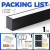 Barrina 5568 DIP Switch Series 4FT LED Linear Light, 2nd-Generation,