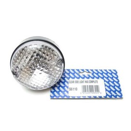WIPAC CLEAR SINGLE REVERSE LIGHT COMPLETE 95MM COMPATIBLE WITH LAND ROVER DEFENDER 90 NAS, PART # AMR6528