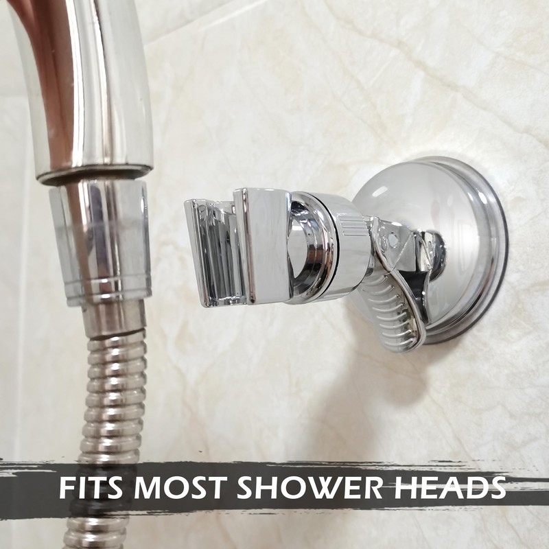 Quacc Adjustable Shower Head Holder Shower Handle Clip Removable Strong
