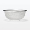 MUJI 84376269 Stainless Steel Mesh Colander XS Silver