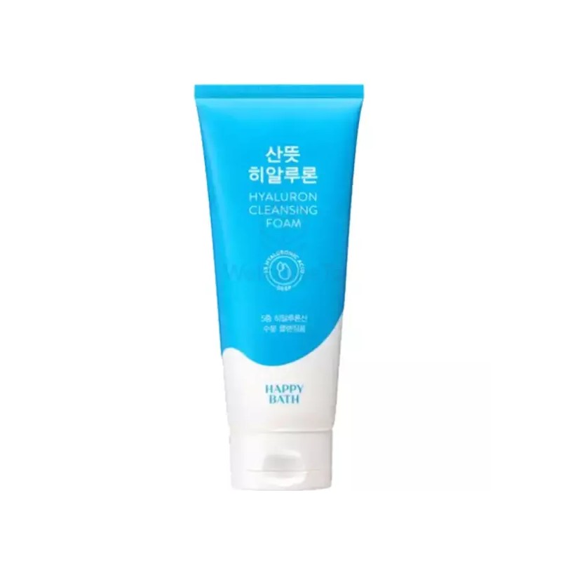 Happybath 해피바스 촉촉 히알루론 클렌징폼 200g 세안후 당김 없는 폼