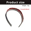 Traziewell Red Headband Headbands for Women Girls Fashion Non Slip