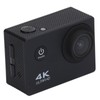 Outdoor Sports Camera 4K Wifi ABS Waterproof High Definition Black