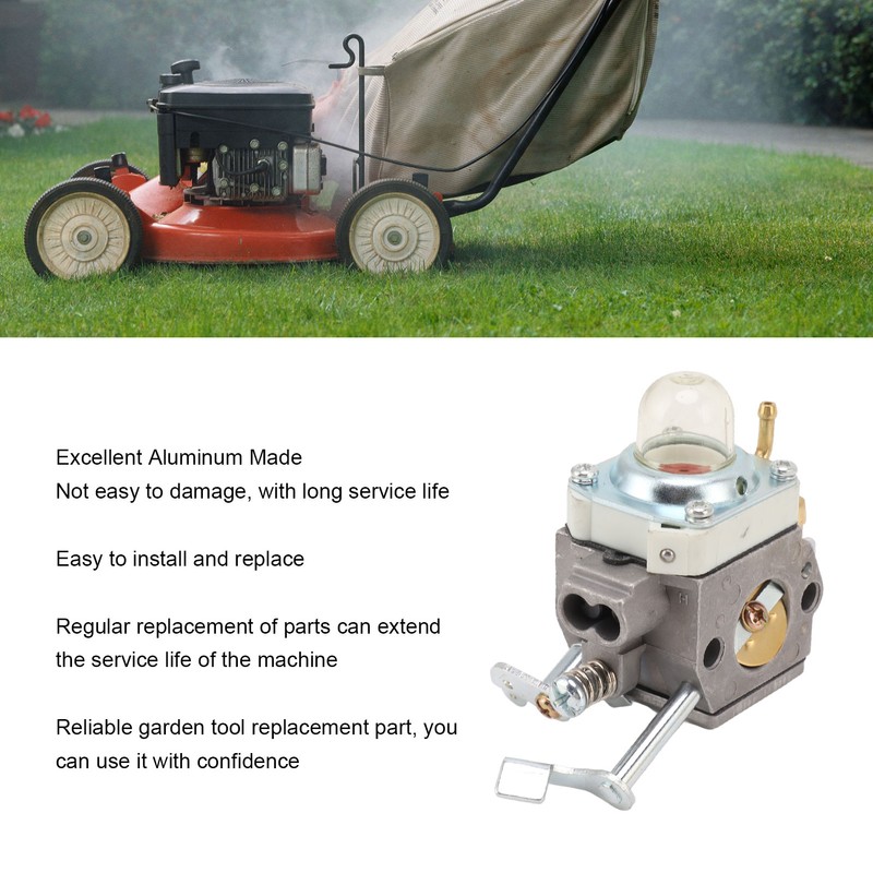 Lawn Mower Carburetor Aluminum Professional Garden Tool Engine Carburetor Replacement
