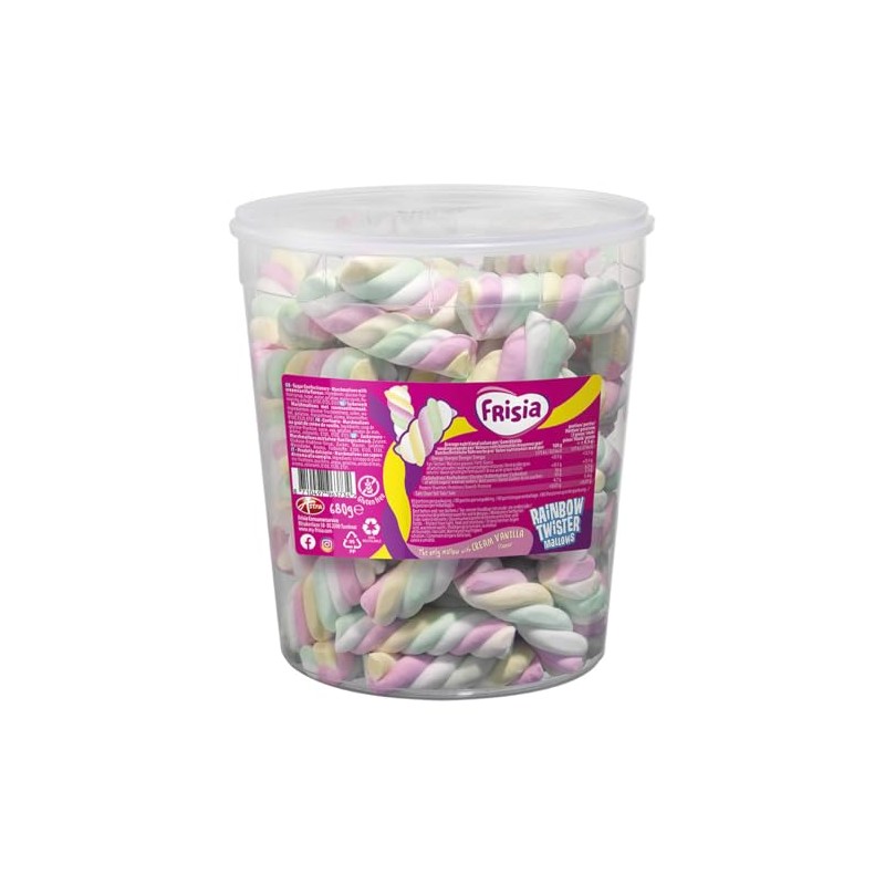 Frisia Rainbow Twister Mallows Drum 680g & Frisia Astra Flying