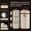 Thermal Container, Stainless Steel Warming Container, BPA-Free Food Container, Equipped