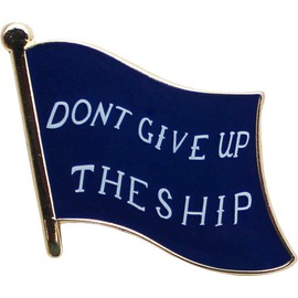 Commodore Perry (Dont Give Up the Ship) - Flag Lapel Pin