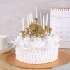 TOYANDONA 2 candelabri per torte, riutilizzabili, decorazione creativa, per matrimoni,
