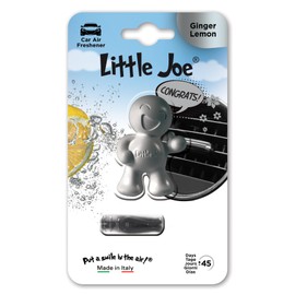 Little Joe OK im Mini-Blister +/- 45 Tage frischer Duft im Auto, LKW, Camper, Van, Haushalt, Küche, Büro oder Schrank bzw. Schublade … (Ingwer-Zitrone)