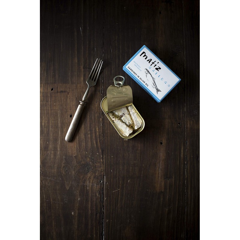 Matiz Sardines and Octopus Pulpo in Olive oil (Variety Pack