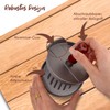 MaxxGoods Burger Press Set Made of Cast Aluminium Diameter 12