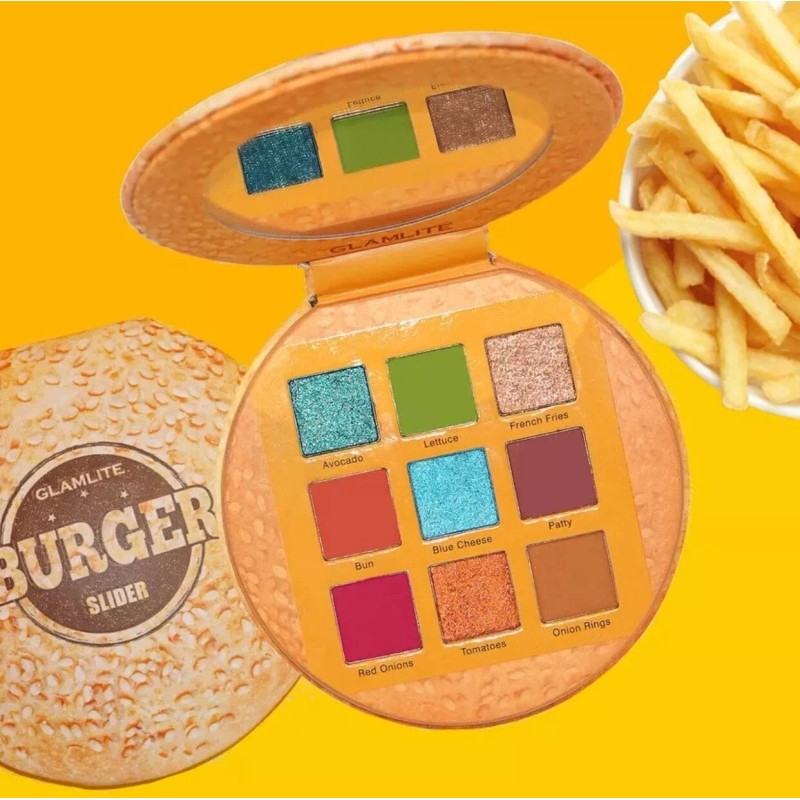 GlamLite Original GlamLite Burger Slider Eye Shadow Palette New in