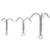 Ledytech Grappling Hook Grapnel Hook, 3-Claw Stainless Steel Tree Climbing