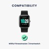 kwmobile Straps Compatible with Willful Fitnesstracker/Smartwatch Straps - 2x Replacement