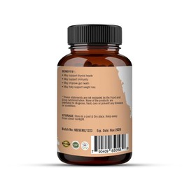 Nature's Basket Sea Moss 60 Capsules - Marine Wellness Boost