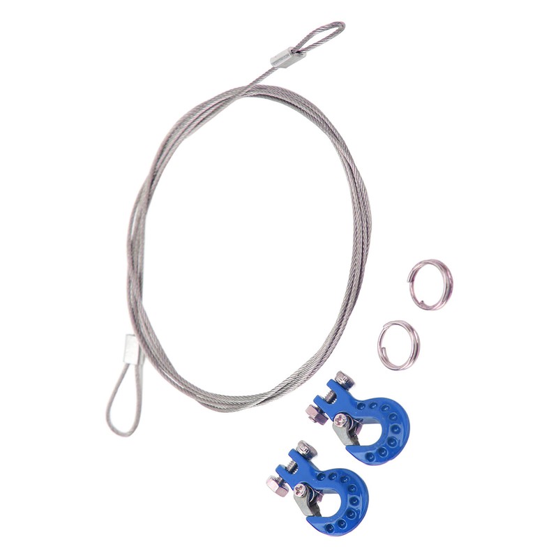 2Pcs RC Trailer Hook Aluminum Alloy Sturdy RC Climbing Car