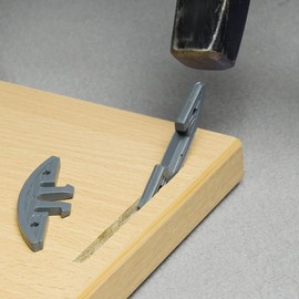 KNAPP Fast Biscuit Connector - Quick & Secure Wood Joiner for Effortless, Invisible Joints - Self-Tightening & Durable - 25 Pairs