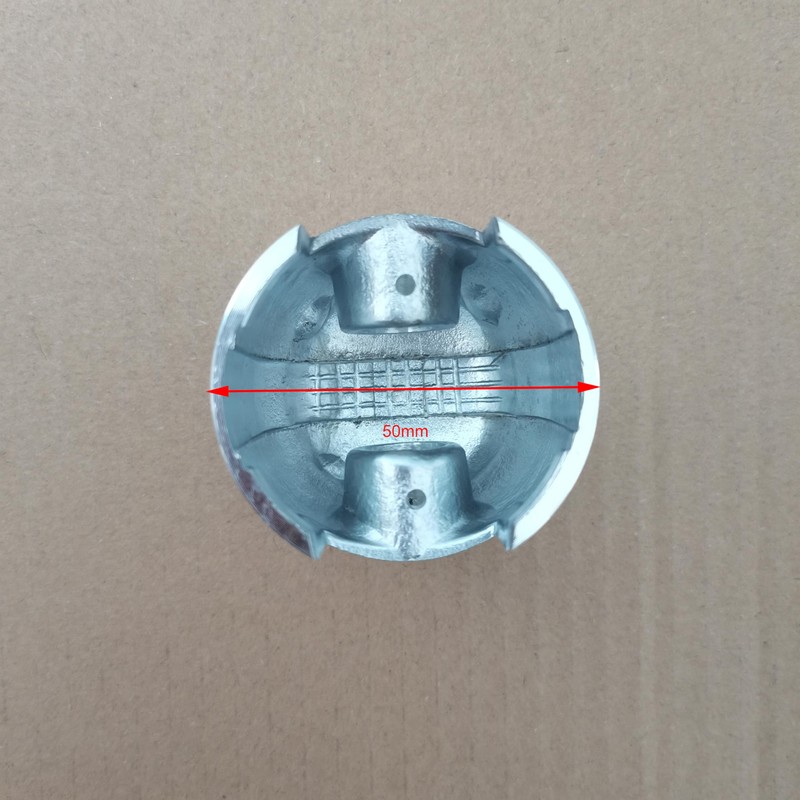 WDWLYPGM Windowed Piston Set Yd100/LD100 - yd100cc Gas Motorized Bicycle