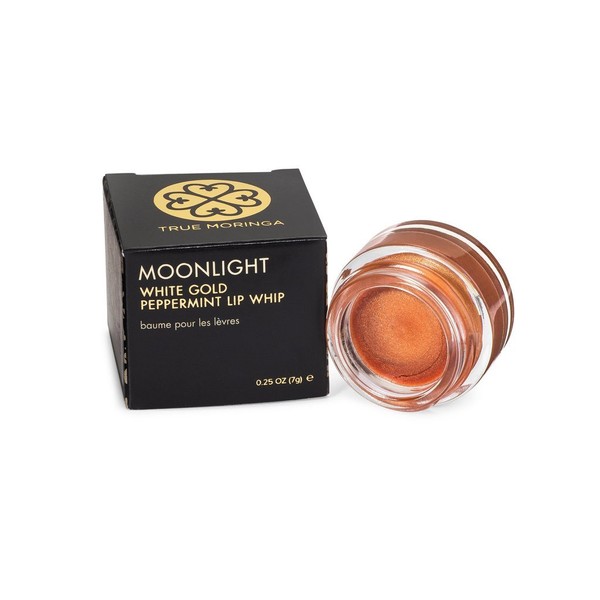 True Moringa Moonlight White Gold Peppermint Lip Whip, 0.25 Ounce