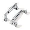 khtumeware 10 Pack 3 Inch(76mm) Polished Chrome Cabinet Pulls Heavy