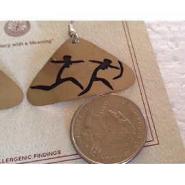 Alchemists  Symbols Loop Earrings Jewerly Australlan Huntresses Goddess Designs