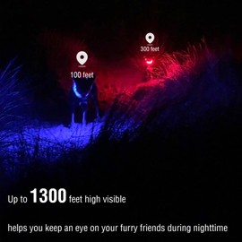 Dog Light Up Collar,Multicolor LED Dog Collar Rechargeable USB C,Rainproof Lighted Dog Glow Collar for Night Walking Cuttable for Large Medium Small Dogs Pet