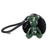 ZIYMU zm-c-004 Fur Bag Charm, Bear, Pom Pom Charm, Keychain,