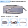MEUVO Compression Packing Cubes for Travel - Extremely Space-Saving Suitcase