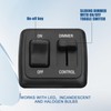 RV Led Dimmer Switch 12 Volt, 12V Rv Light Led