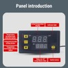 Uadme Digital Thermostat, W3230 DC 24V Digital Temperature Controller -20℃~100℃,