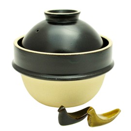 益子 Burn kamacco (chipmunk or, this) Rice 土鍋 箸置ki with 2 types of 1 and Above