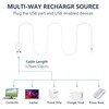 Charger Cable Compatible for Xiaomi Mi Band 9/Band 8/Band10, 1.9ft