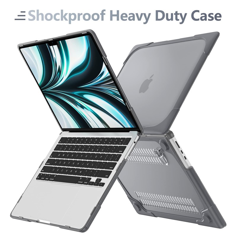 Batianda for New MacBook Air 15 inch Case 2025 M4
