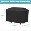 Hiticover Grill Cover for Nexgrill Daytona 720-1116 4-Burner Propane Gas