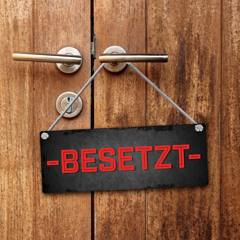 Studded - Free Reversible Sign with Cord