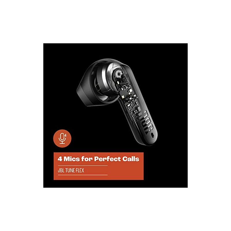 JBL Tune Flex Audífonos Inalámbricos Bluetooth, Drivers 12mm, Reproducción 32
