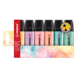 STABILO - Resaltador - BOSS ORIGINAL Pastel - juego de 6 colores pastel