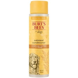 Burt's Bees for Dogs Acondicionador natural de avena con harina de avena coloidal y miel | Champú para cachorros y perros, 10 oz