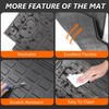 powoq Cargo Mat Compatible with 2012-2016 Honda CRV Trunk Mat