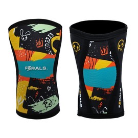 F3RALS ® Knee Sleeves Weight Lifting | 7mm Neoprene Compression Support - Cross Training Powerlifting Squats